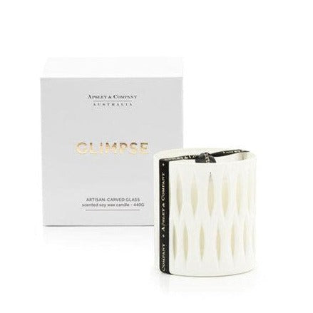 Apsley Candle - Glimpse Blanc