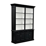 Black and White Book Shelf (Double)