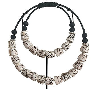 Conus Shell Necklace (on stand)