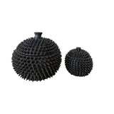 Durian Pot with Lid (Black)