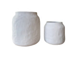 Organic Ceramic Vase (White)