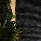 Graphite Jute Rug