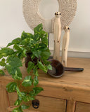 Hand Carved Wooden Meerkats