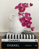 Organic Ceramic Vase with Handle (Short)