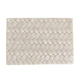 Natural Basket Weave Inlay Box