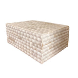 Natural Bamboo Weave Inlay Box