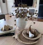 Vintage Timber Chapati Plate