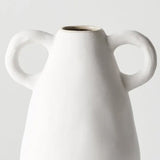 Organic Ceramic Vase with Handle (Tall)