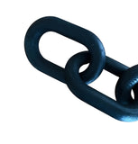 Hand Carved 5-Link Wooden Chain (Black Stain)