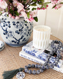 Chinoiserie Necklace with Tassel and Charm