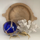 Vintage Timber Chapati Plate