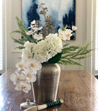 Brass Canister (Antique Silver Finish)