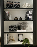 Black and White Beaded Boxes