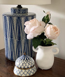 Rose Spray (Soft Pink Stem)