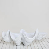 Columbus Resin Clam Shell (White)