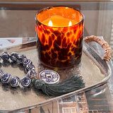 Aluminum Tray (rattan handle)