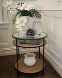 Organic Ceramic Tall Vase (White)