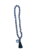 Chinoiserie Necklace with Tassel and Charm