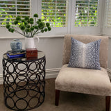 Navy Blue Deer Cushion