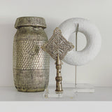 Hand Hammered German Silver (White Metal) Vintage Pots