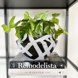 Monochrome Abstract Vase