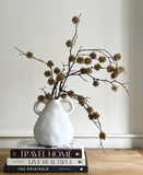 Organic Ceramic Vase with Handle (Short)