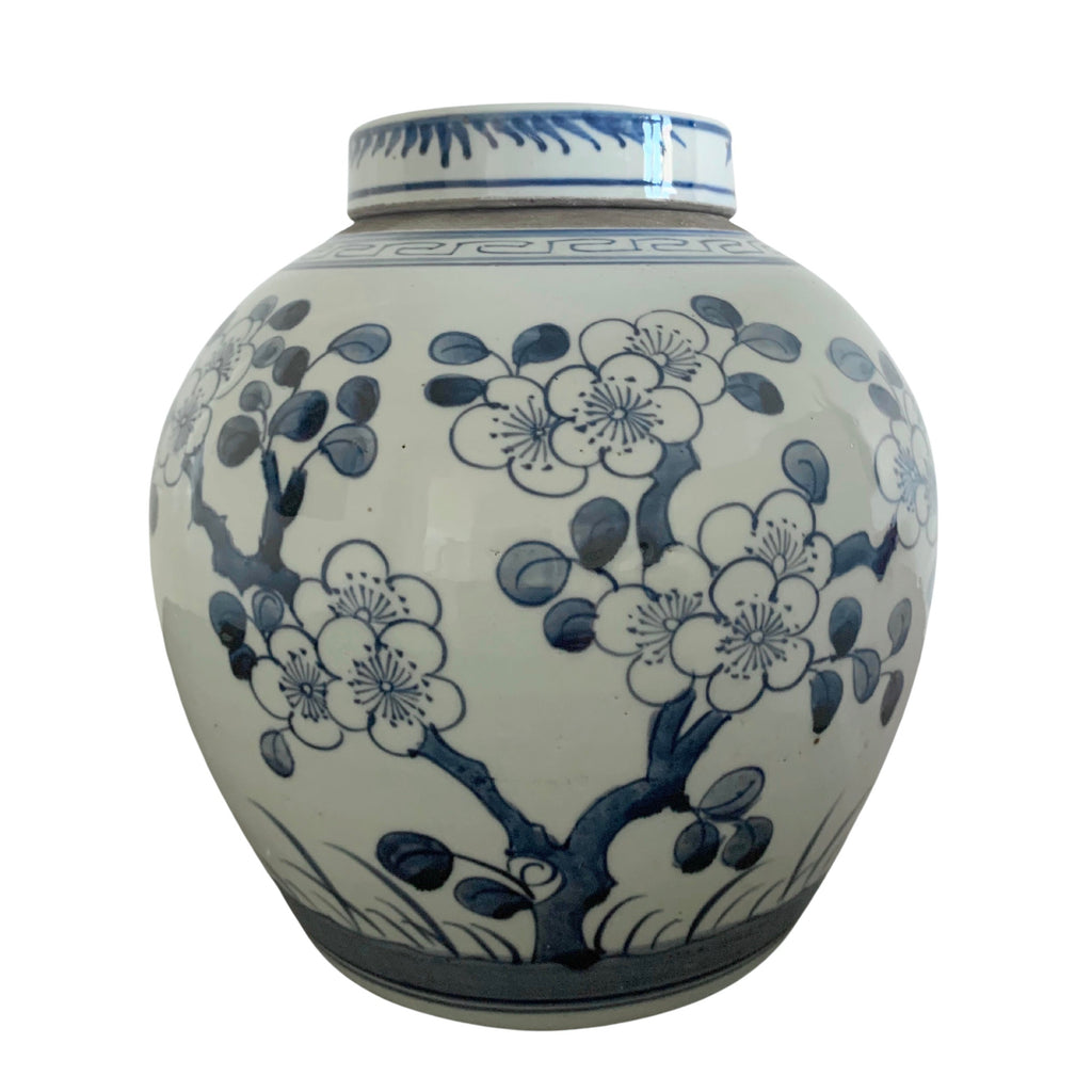 Light Blossom Ginger Jar (Flat Lid)