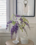 Tall Ribbed Bud Vase (Matte White)