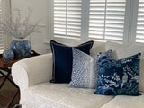 Navy Blue Deer Cushion