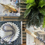 Marble Ruffle Bowl
