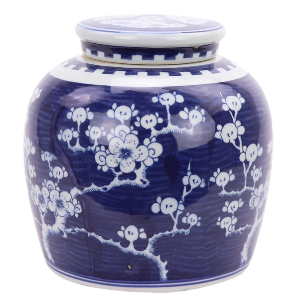 Blossom Ginger Jar (Flat Lid)