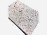 White Flower Mother of Pearl Inlay Box (2 sizes)