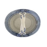 Traditional Flower Bowl with Handle