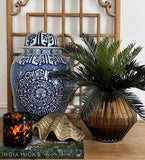 Amber Glass Vase