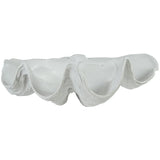 Columbus Resin Clam Shell (White)