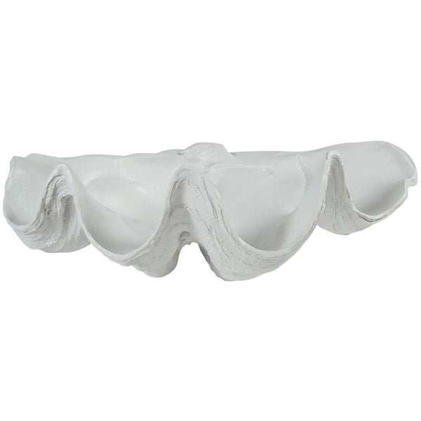 Columbus Resin Clam Shell (White)