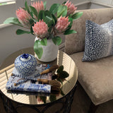 Navy Blue Deer Cushion
