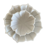 Marble Lotus Bowl