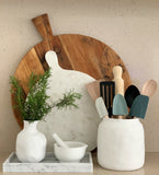 Organic Ceramic Vase (White)