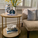 Navy Blue Deer Cushion