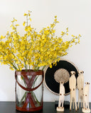 Dancing Orchid Spray (Yellow Stem)