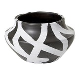 Monochrome Abstract Vase