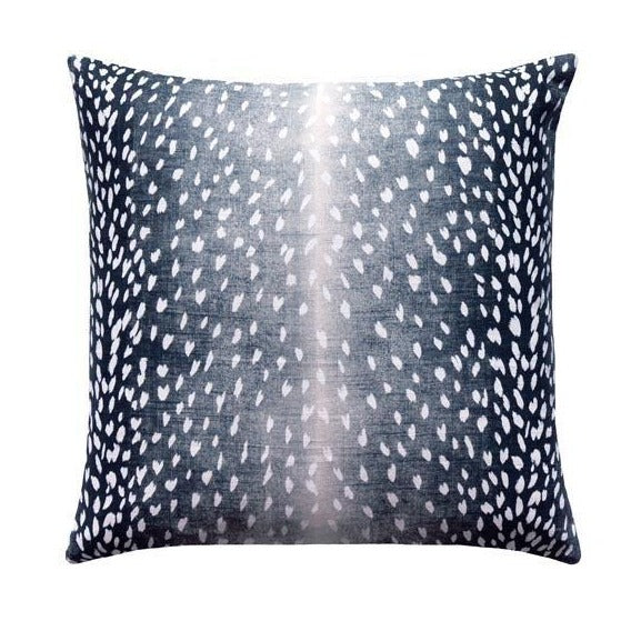 Navy Blue Deer Cushion