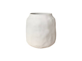 Organic Ceramic Vase (White)