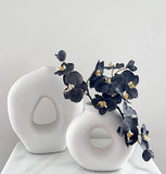 White Sculpture Vase (Small)