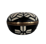 Round Geo Trinket Inlay Box