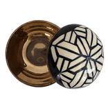 Round Geo Trinket Inlay Box