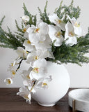 White Tubby Vase