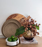 Woven Seagrass Trays (Set of 2)