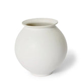White Tubby Vase
